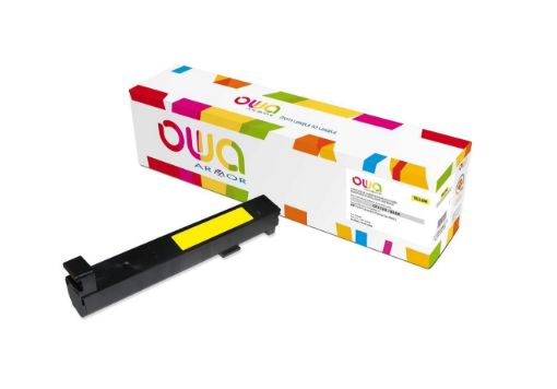 Obrázek OWA Armor toner pro HP Color Laserjet Ese M855, 31500 Stran, CF312A, žlutá/yellow