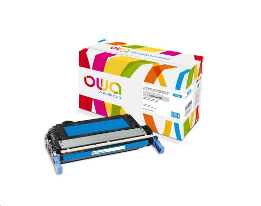 Obrázek OWA Armor toner pro HP Color Laserjet 4700, 15000 Stran, Q5951A JUMBO, modrá/cyan