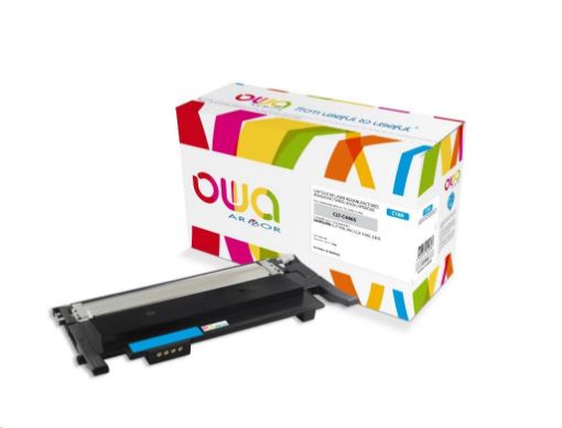 Obrázek OWA Armor toner pro SAMSUNG CLP 360, 365, CLX 3300, 3305, 1000 Stran, CLTC406S, modrá/cyan (CLT-C406S,ST984A)