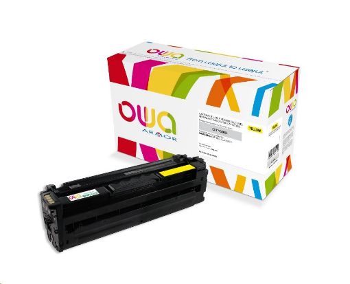 Obrázek OWA Armor toner pro SAMSUNG CLP 680, CLX 6260, 3500   Stran, CLTY506L, žlutá/yellow (CLT-Y506L,SU515A)