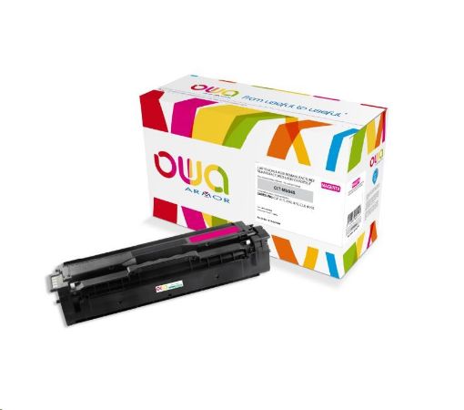 Obrázek OWA Armor toner pro SAMSUNG CLP 415, CLX 4195, 1800 Stran, CLTM504S, červená/magenta (CLT-M504S,SU292A)