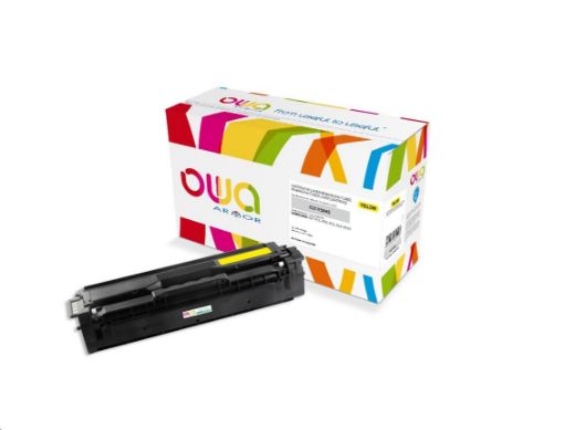 Obrázek OWA Armor toner pro SAMSUNG CLP 415, CLX 4195, 1800 Stran, CLTY504S, žlutá/yellow (CLT-Y504S,SU502A)