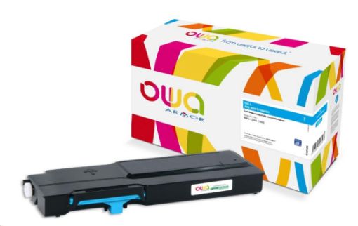 Obrázek OWA Armor toner pro DELL C2660, C2665, 4000 Stran, 593-BBBT, modrá/cyan