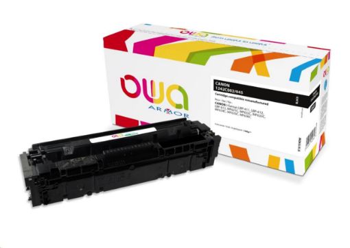 Obrázek OWA Armor toner pro CANON LBP 611Cn, 613Cdw, 631Cn, 633Cdw, MFP635Cx, 1400 str., černá/black (CRG045BK)