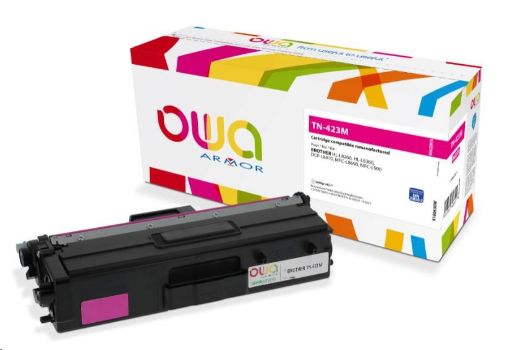 Obrázek OWA Armor toner pro BROTHER HL-L 8260, 4.000 str., kom. s TN423M červená/magenta