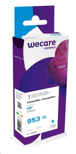 Obrázek WECARE ARMOR cartridge pro HP OfficeJet Pro 8218, 8710, 8720, 8730, 8740 modrá 26ml (953XL)