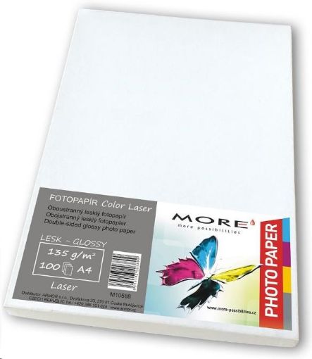 Obrázek ARMOR More Hlazený Color Laser papír; 135g/m2; oboustranný; 100 listů str., Color Laser