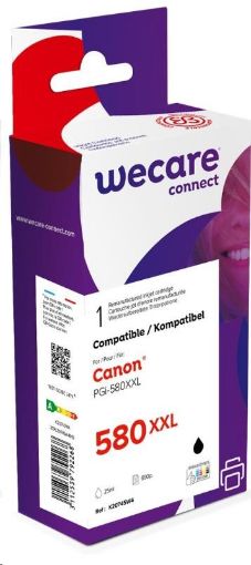 Obrázek WECARE ARMOR cartridge pro CANON PIXMA TR7550,TR8550,TS6150,TS8150, TS6150(K20745W4), černá, 26ml, 600p