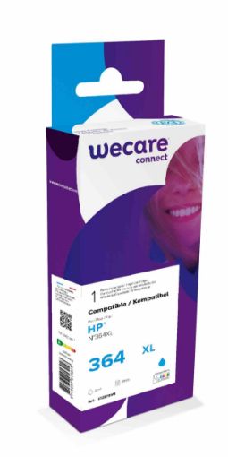 Obrázek WECARE ARMOR cartridge pro HP Photosmart C5380, 5510, 5515, C6380 (CB323EE), modrá/cyan, 12ml, 900str