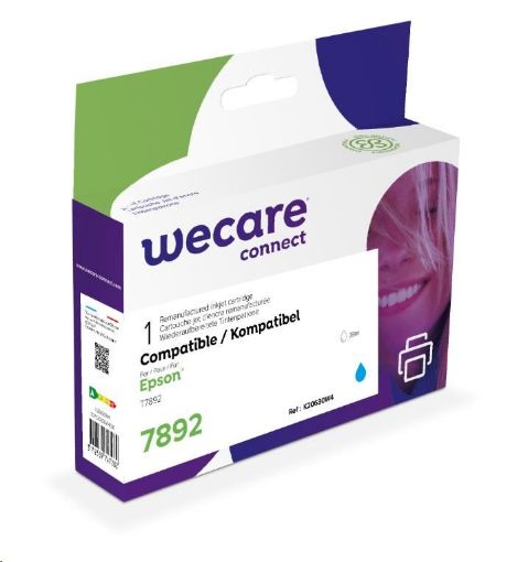 Obrázek WECARE ARMOR cartridge pro Epson WorkForce Pro WF-5110, 5190, 5620, 5690 (C13T789240), modrá/cyan, 38ml, 4000str