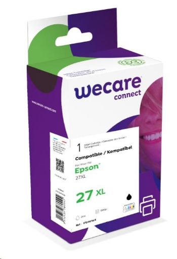 Obrázek WECARE ARMOR cartridge pro Epson WorkForce 3620, 3640, 7110, 7610, 7620 (C13T27114012), černá/black, 21ml, 1300str