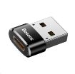 Obrázek Baseus adaptér USB samec na USB-C samice 3A, OTG, černá