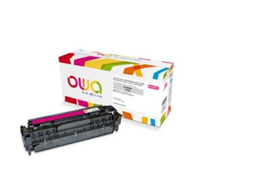 Obrázek OWA Armor toner pro HP Color Laserjet Pro M476, 2700 Stran, CF383A, červená/magenta