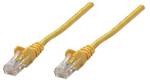 Obrázek Intellinet Patch kabel Cat5e UTP 1m žlutý, cca