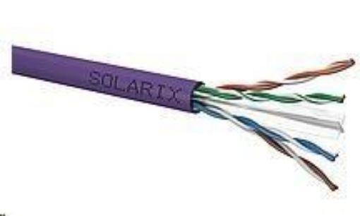 Obrázek Instalační kabel Solarix UTP, Cat6, drát, LSOH, box 305m SXKD-6-UTP-LSOH