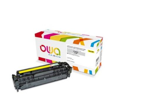 Obrázek OWA Armor toner pro HP Color Laserjet Pro M476, 2700 Stran, CF382A, žlutá/yellow