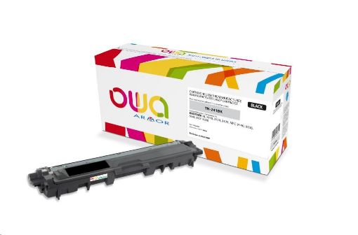 Obrázek OWA Armor toner pro BROTHER HL 3140, 3150, 3170, MFC 9130, 9140, 9330,2500 Stran, TN241BK,černá/black(TN-241BK/TN-242BK)