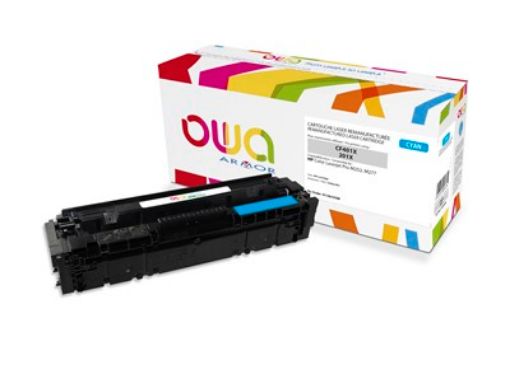 Obrázek OWA Armor toner pro HP CLJ MFP 277, 2300 Stran, CF401X, cyan