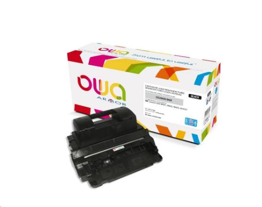 Obrázek OWA Armor toner pro HP Laserjet 600 M602, M603, M4555 , 32000 Stran, CE390X JUMBO, černá/black