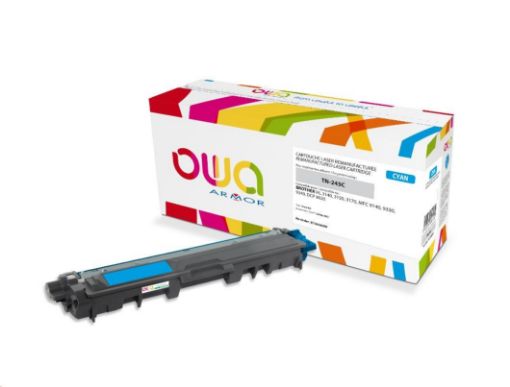 Obrázek OWA Armor toner pro BROTHER HL 3140, 3150, 3170, MFC 9130, 9140,9330,9340,2200 Stran, TN245C,modrá/cyan(TN-245C/TN-246C)