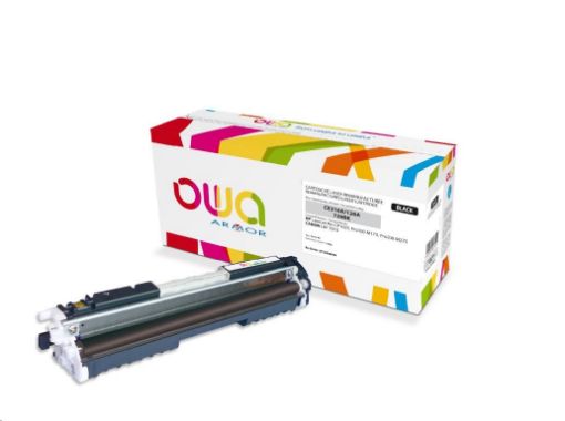 Obrázek OWA Armor toner pro HP Laserjet Pro CP1025, Pro100 M175, Pro200 M275, 1200 Stran, CE310A, černá/black