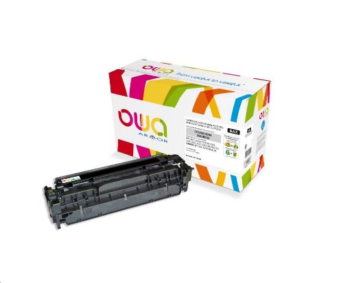 Obrázek OWA Armor toner black 3500 stran CANON (CRG718BK) / HP (CC530A)