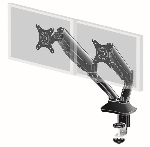 Obrázek Iiyama gas spring desk mount, dual