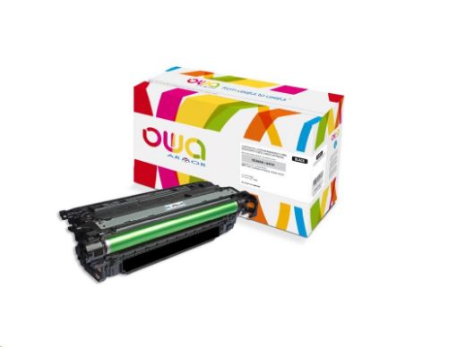 Obrázek OWA Armor toner pro HP Color Laserjet CP4025/4520/4525, 8500 Stran, CE260A, černá/black