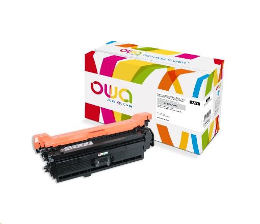 Obrázek OWA Armor toner pro HP Color Laserjet Ese 500 M551, M575, 11000   Stran, CE400X, černá/black