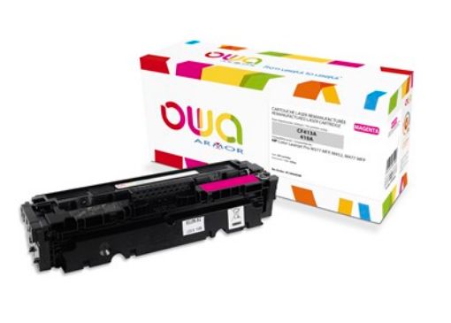 Obrázek OWA Armor toner pro HP Color Laserjet Pro M377, M452, M477, 2300 Stran, CF413A, Magenta