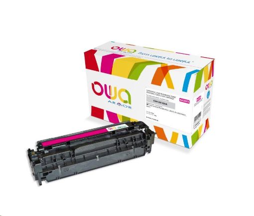 Obrázek OWA Armor toner pro HP Color Laserjet Pro300 M351, M375, Pro400 M451, M475, 2600 Stran, CE413A, červená/magenta