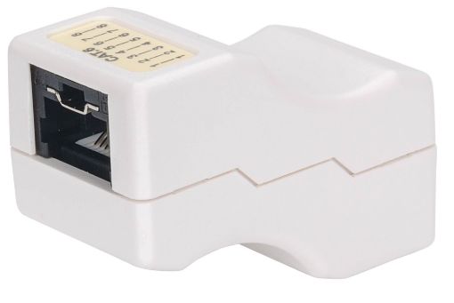 Obrázek Intellinet spojka na RJ45, Cat6 UTP, "uzamykací"