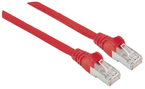 Obrázek Intellinet Patch kabel Cat6 SFTP 2m červený, LSOH