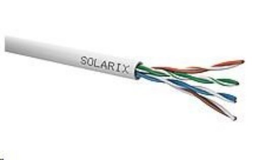 Obrázek Instalační kabel Solarix UTP, Cat5E, drát, PVC, box 100m SXKD-5E-UTP-PVC