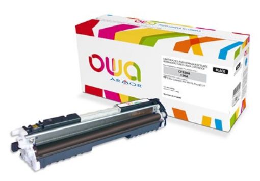 Obrázek OWA Armor toner pro HP Color Laserjet Pro M176, M177, 1300 Stran, CF350A, černá/black