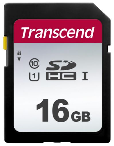 Obrázek TRANSCEND SDHC karta 16GB 300S, UHS-I U1 (R:95/W:45 MB/s)