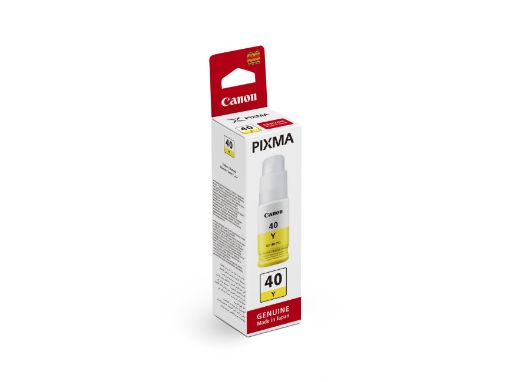 Obrázek Canon Cartridge GI-40 Y žlutá pro PIXMA GM2040, G6040, G5040 (7 700 str.)