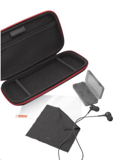 Obrázek TRUST Pouzdro GXT 1241 Tidor XL Accessory Pack - pro SwitchLite, černá