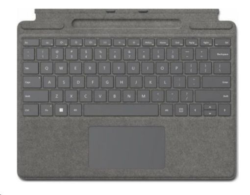 Obrázek Microsoft Surface Pro Signature Keyboard (Platinum), Commercial, CZ&SK