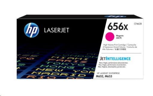 Obrázek HP 656X High Yield Magenta Original LaserJet Toner Catridge (CF463X) (22,000 pages)