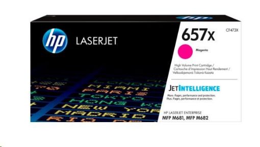 Obrázek HP 657X High Yield Magenta Original LaserJet Toner Cartridge (CF473X) (23,000 pages)