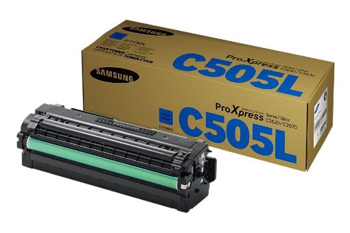 Obrázek HP - Samsung CLT-C505L H-Yld Cyan Toner Cr (3,500 pages)