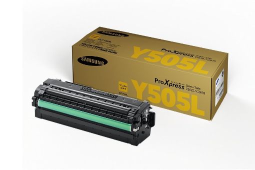 Obrázek HP - Samsung CLT-Y505L H-Yield Yel Toner C (3,500 pages)