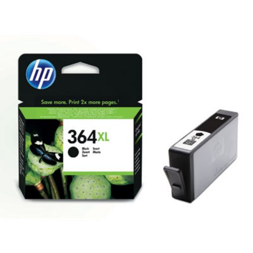 Obrázek HP 364XL Black Ink Cart, 18 ml, CN684EE (550 pages)