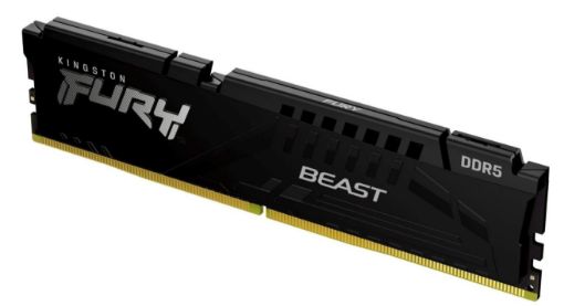 Obrázek KINGSTON DIMM DDR5 16GB 5600MT/s CL40 FURY Beast Černá