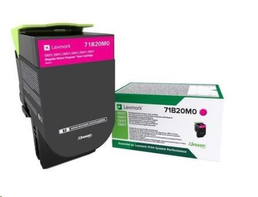 Obrázek Lexmark toner pro CS/CX317, 417, 517 Magenta z programu Lexmark Return na 2 300 stran