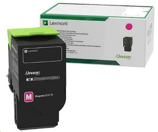 Obrázek Lexmark purpurový toner C2320M0 Return progam pro C2525, C2425, C2535, MC 2325, MC 2425, MS2535, MC2640 - 1 000 str