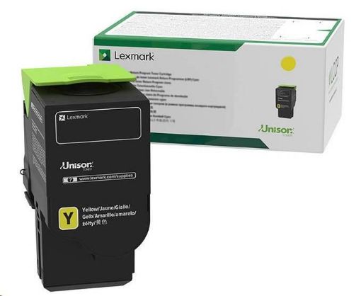 Obrázek Lexmark žlutý High cap. C232HY0 Return progam pro C2525, C2425 ,C2535, MC2325, MC2425, MS2535,MC2640 - 2 300 str