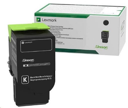 Obrázek Lexmark černý Extra High cap. toner C242XK0 Return program pro pro C2425x,C2535x,MC2425x,MC2535x,MC2640x - 6000 str