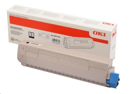 Obrázek OKI Černý toner do C823/C833/C843 (7 000 stránek)